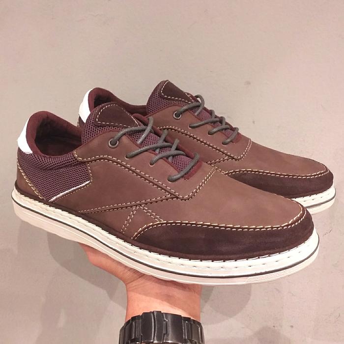 sepatu crocodile CR2043-1 coffee original