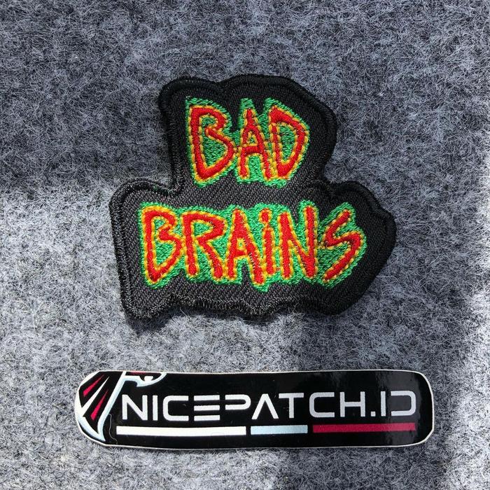 Patch Band Bad Brains Brain Hardcore Punk Alternative Metal Punk Rock