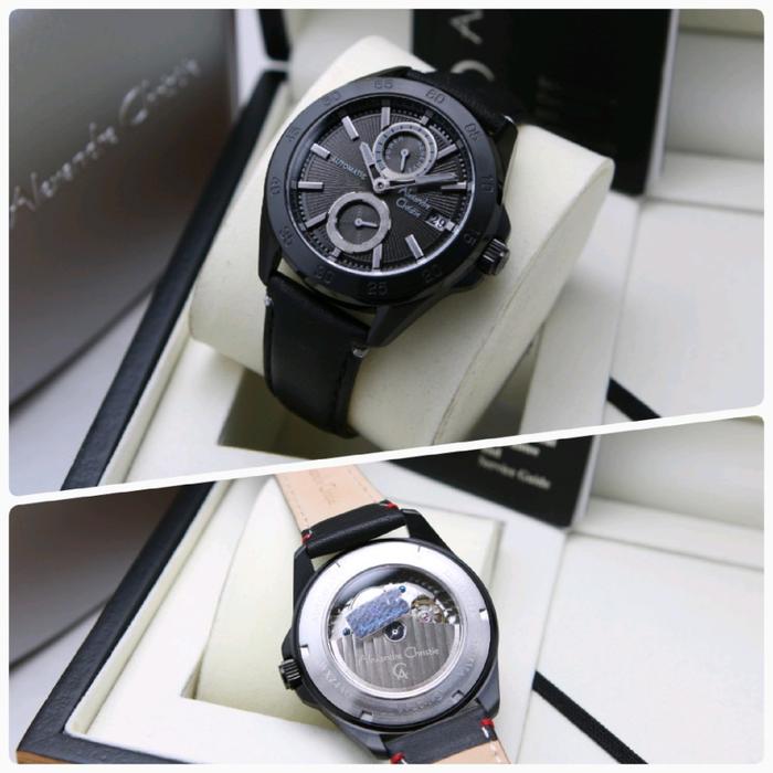 Alexandre Christie AC 3045 Pria Full Black Automatic ORIGINAL