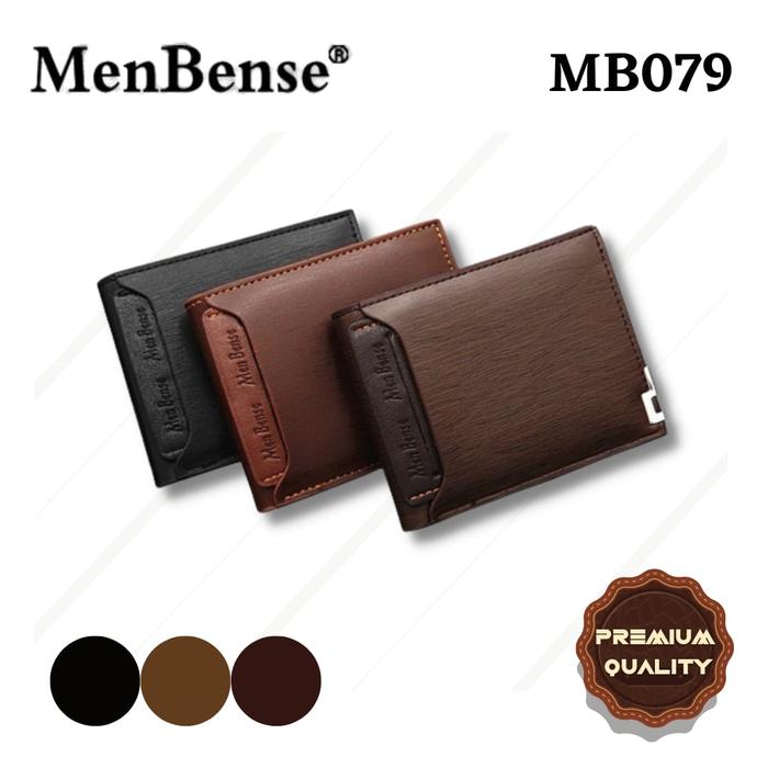 MB079 - DOMPET LIPAT PENDEK KULIT KARTU PRIA WANITA PREMIUM IMPORT