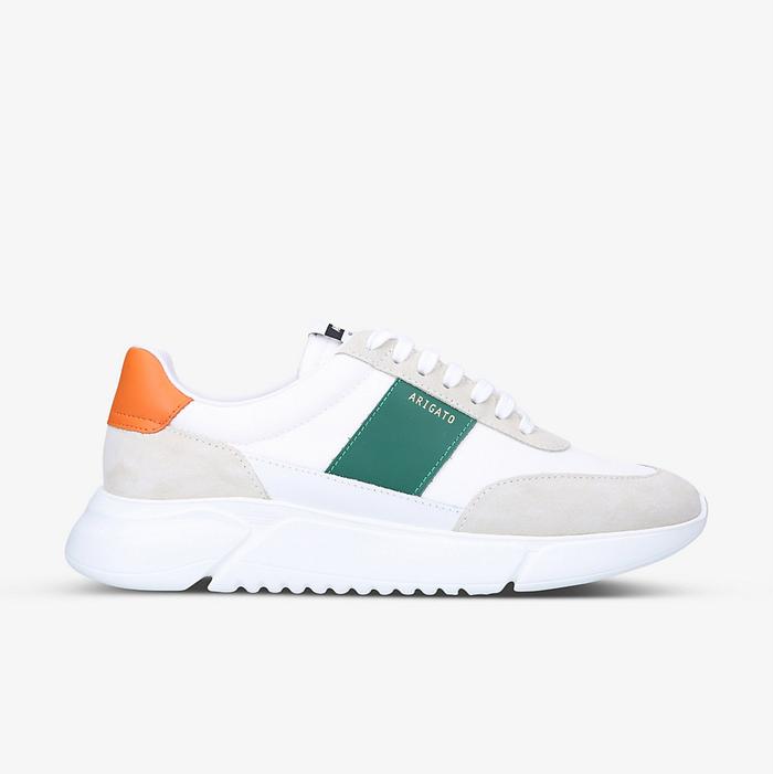 AXEL ARIGATO Genesis Vintage running trainers GREEN COMB/sneaker pria