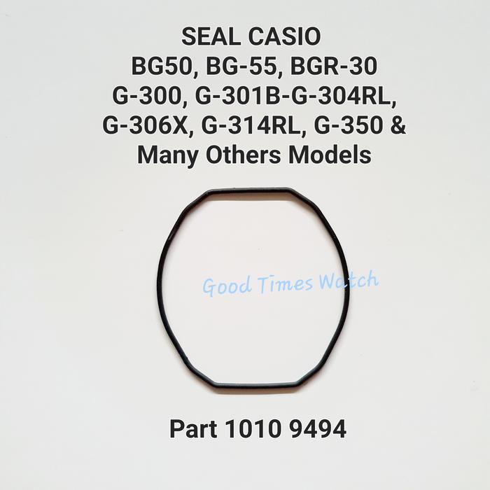 CASIO SEAL O-RING G 300 G 301B G 304RL G 306X G 314RL BG 55 ORIGINAL