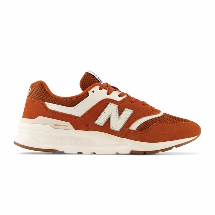 SNEAKERS PRIA NEW BALANCE 997H ORANGE / WHITE ORIGINAL