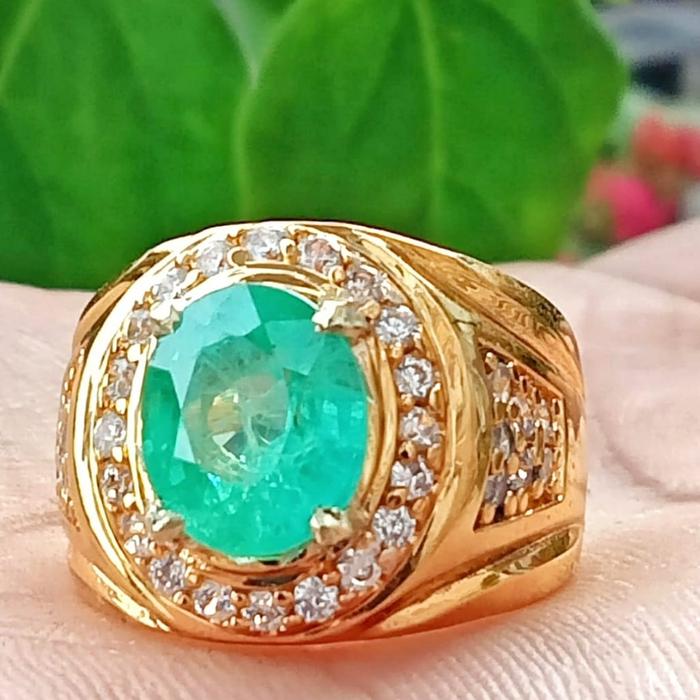 CINCIN BATU ZAMRUD EMERALD CATAM ( HIGH QUALITY )