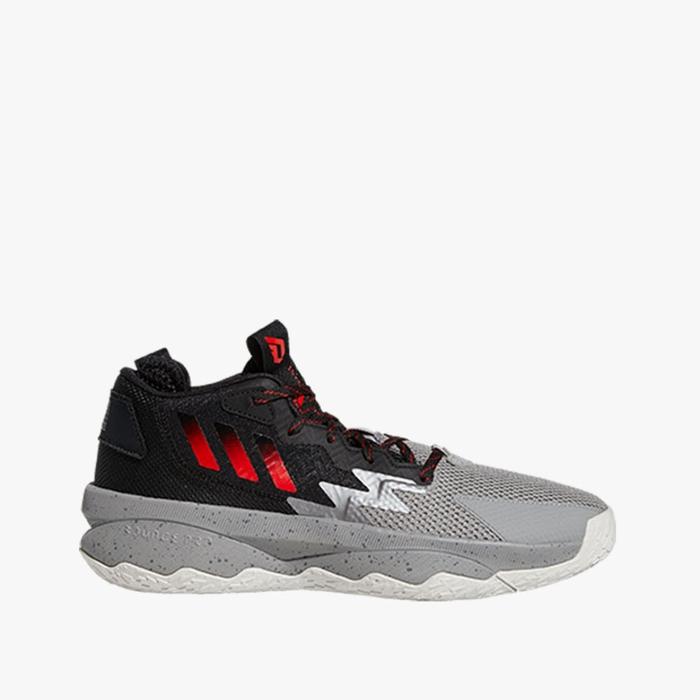 Sepatu Adidas Dame 8 Basketball Grey Three Men Original