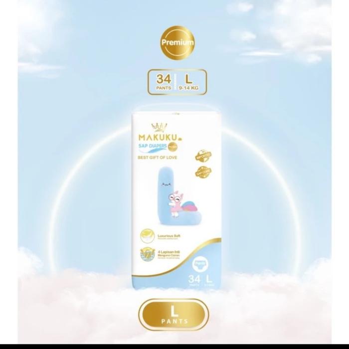 Makuku SAP Diapers Procare Pants L 34