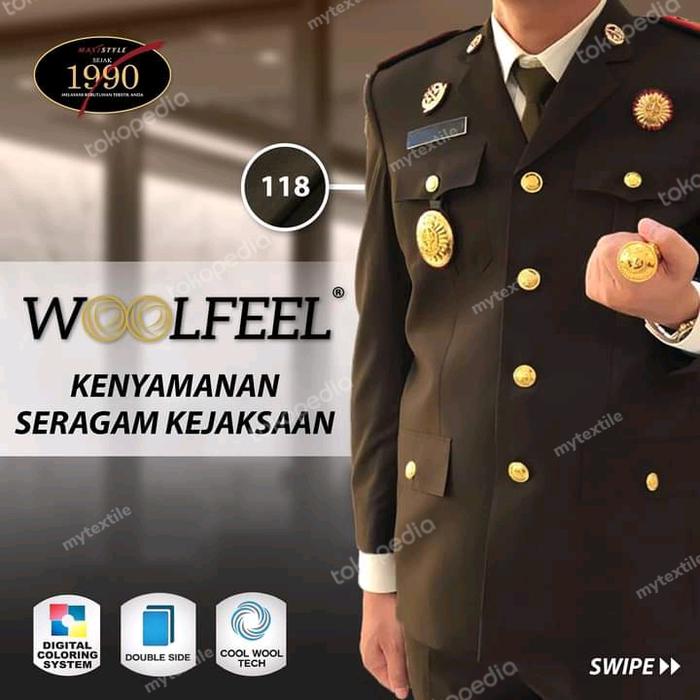 kain seragam kejaksaan woolfeel