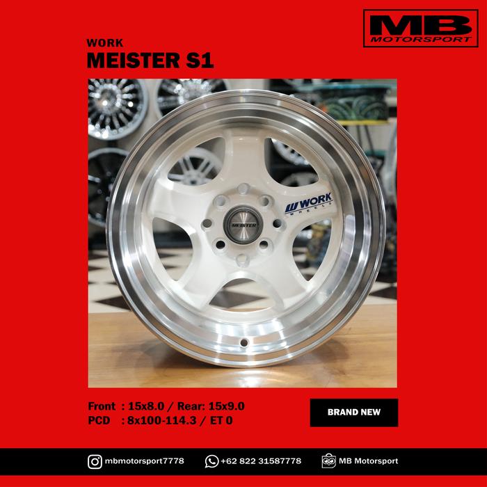 Velg Work Meister S1 R15 (Replica)