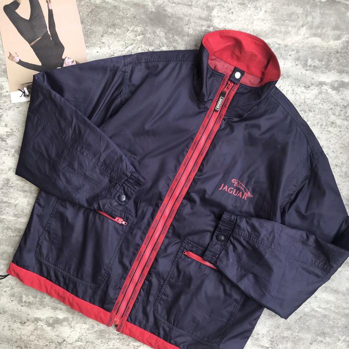 Jaket Outdoor Pria Jaguar Original Tebal Hitam Second Like New