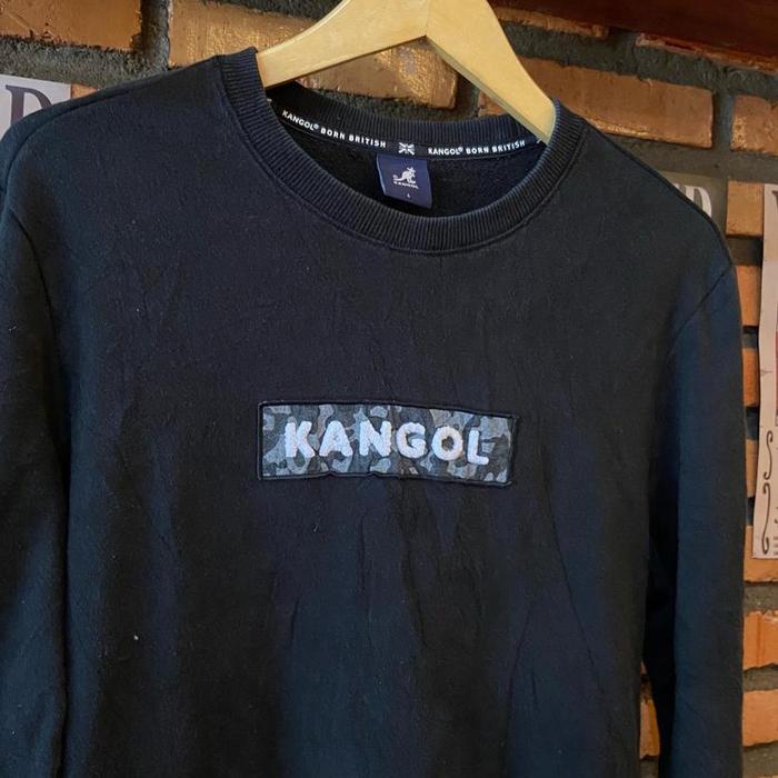 crewneck kangol logo box (second)