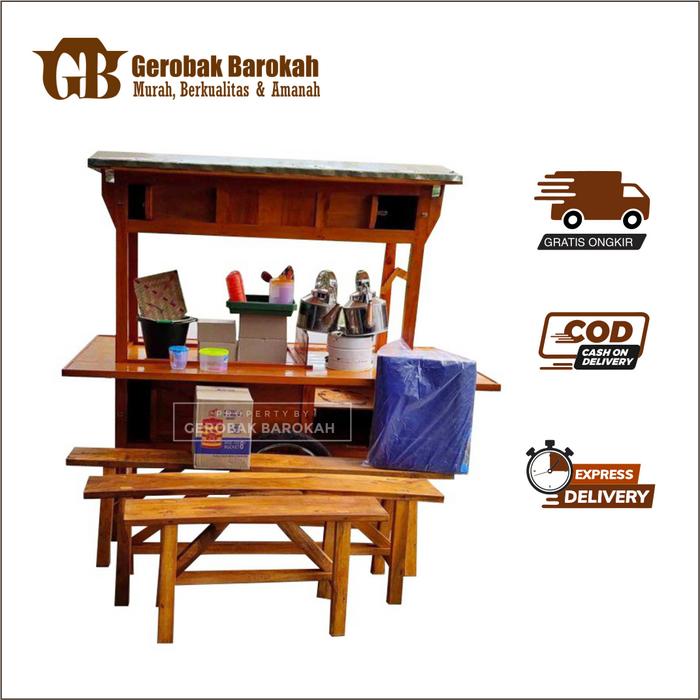 Gerobak angkringan / gerobak angkringan komplit / Rombong angkringan