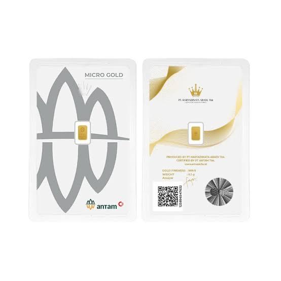 Logam mulia antam 0.1 gram