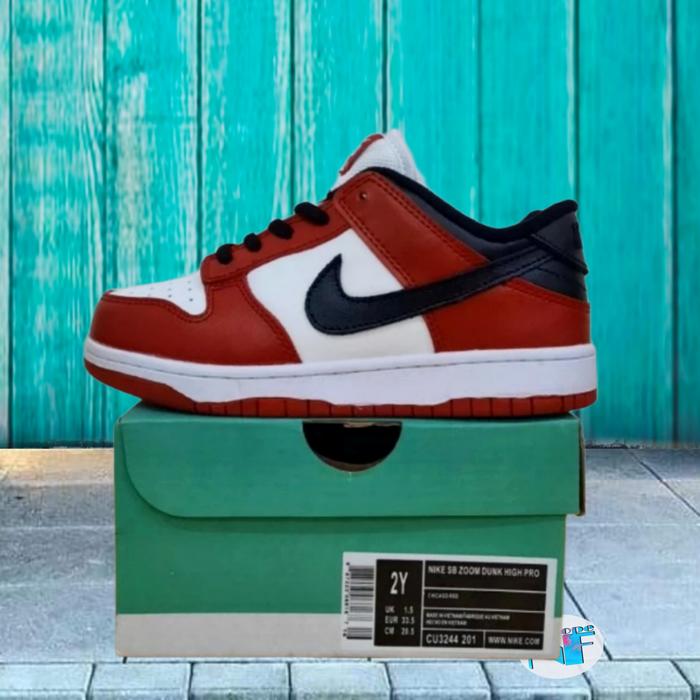 Sepatu Anak Nike SB Dunk Low Kids J-PCAK CHICAGO 100%PK Quality