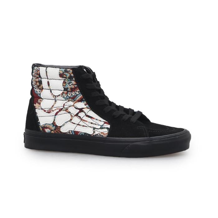 Vans Sk8 Hi Hazy Bones Black White