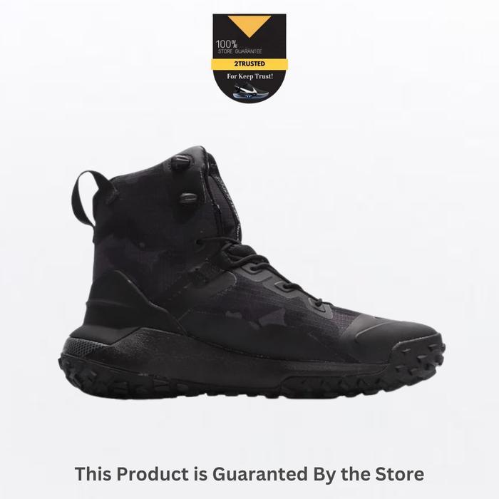 Sepatu Tactival Hiking Trail HOVR Dawn Black Guarantee Profuct