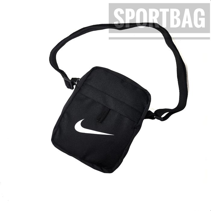 Sling Bag Mini Multifungsi Casual Pria & Wanita Hitam Nike Edition