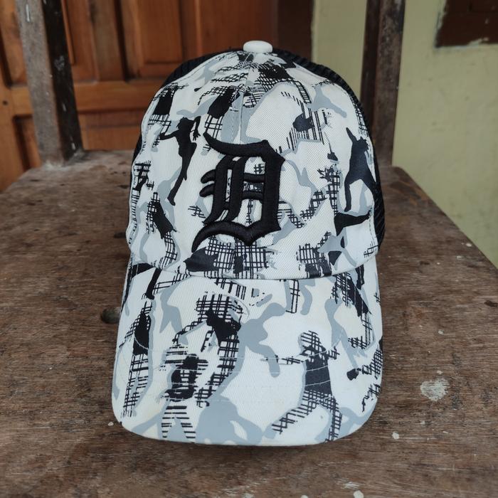 Jual Trucker Cap MLB Detroit Tigers Size Free