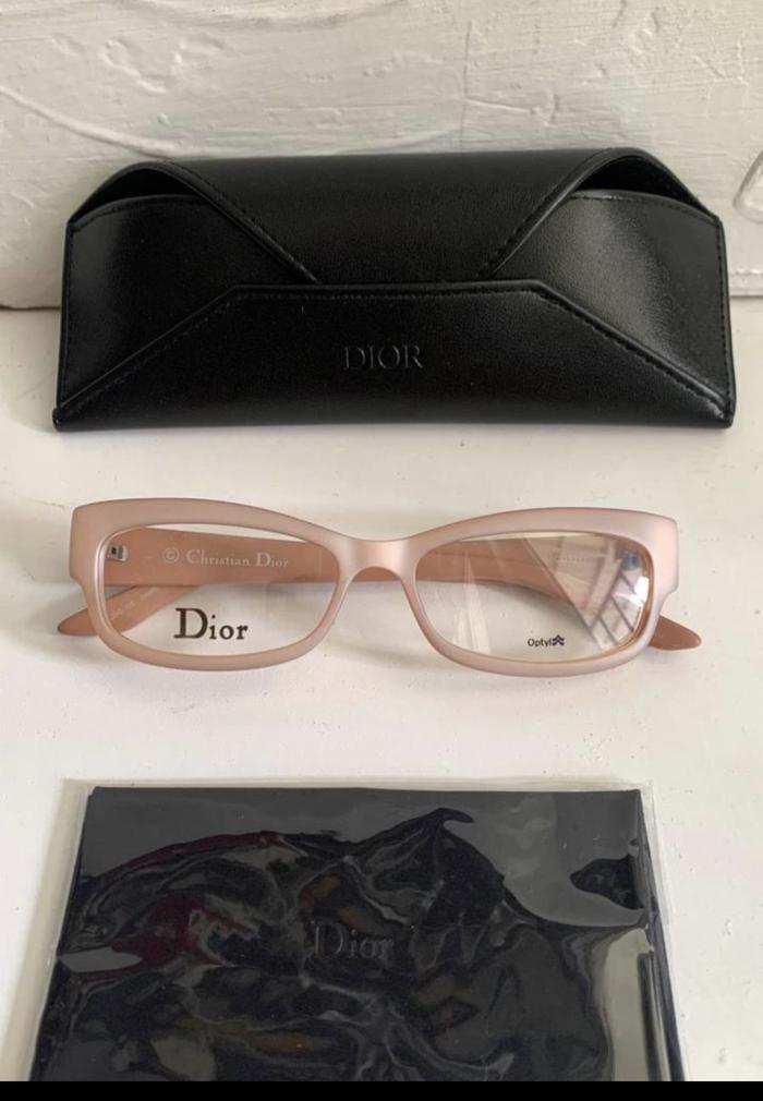 Dior Frame kacamata Pink