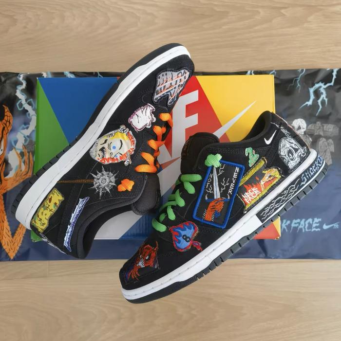 nike sb dunk low pro x neckface