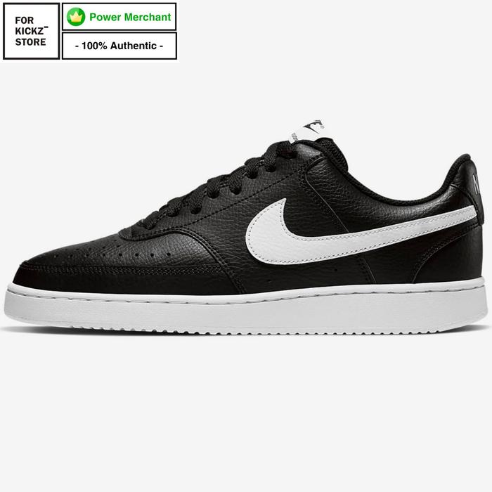 NIKE COURT VISION LOW BLACK WHITE