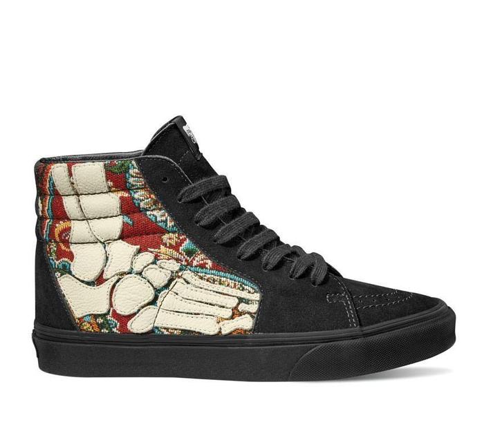 Vans Sk8 Hi Hazy Bones Black/White Original Resmi