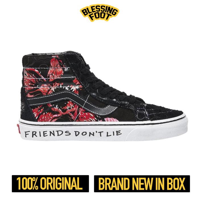 Vans x Stranger Things Sk8-Hi Reissue 'Upside Down' Black / Red BNIB