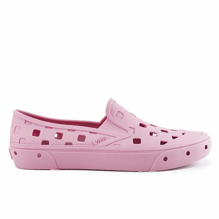 Vans Trek Slip-On Pink Lilas Women Original Resmi