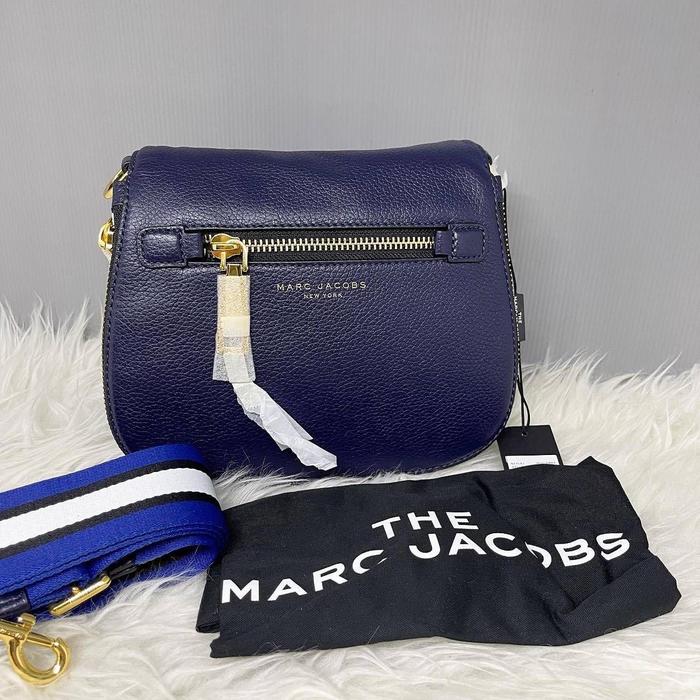 MJ Nomad Crossbody Bag Navy sz 22x21x7