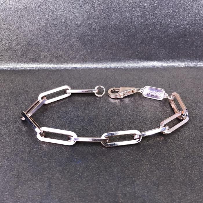 GELANG ITALY EMAS 750 PAPERCLIPS GDG00224