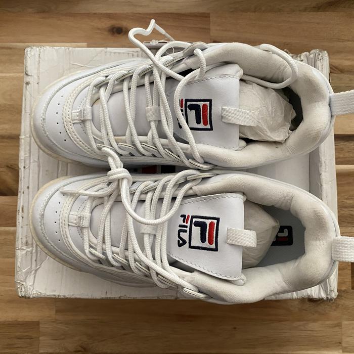 SEPATU SNEAKERS WANITA FILA WARNA PUTIH ORIGINAL SIZE 37 EU 5T US