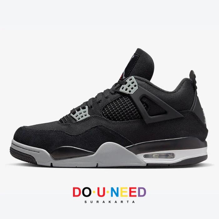 Nike Air Jordan Retro SE IV 4 Black Canvas