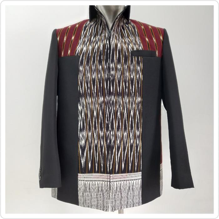 jas jaket ulos sumatera / jas jaket ulos formal / Jas semi jaket ulos