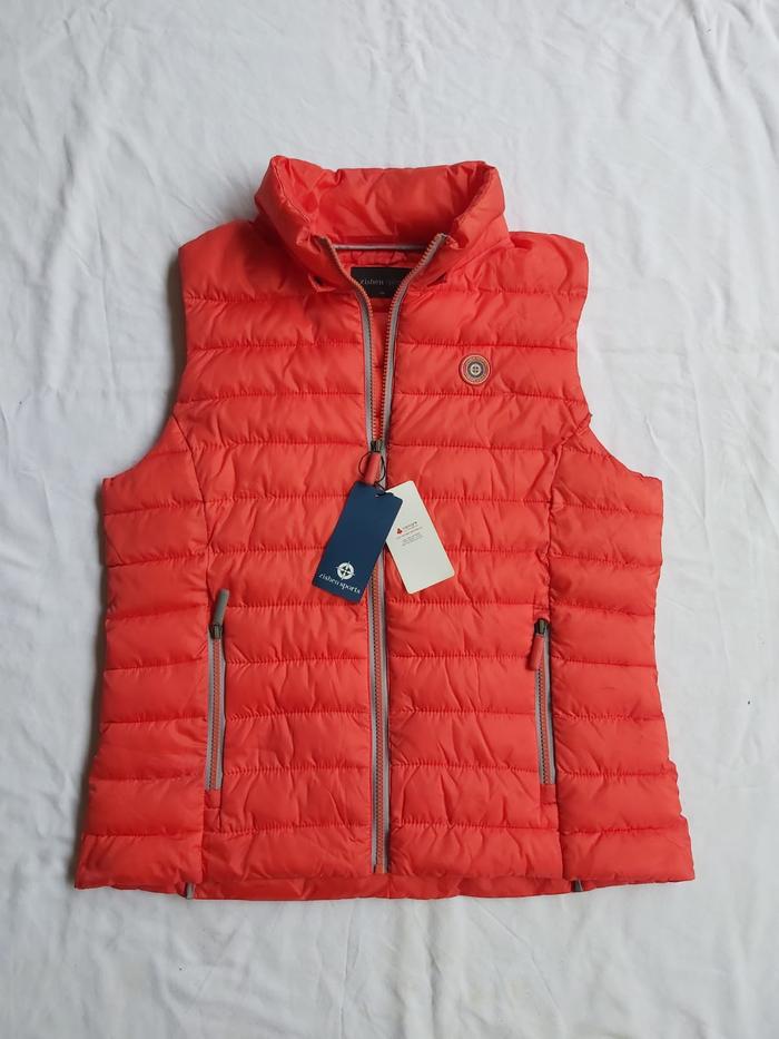 Rompi Vest Jaket Zishen Sport With Hoodie Original
