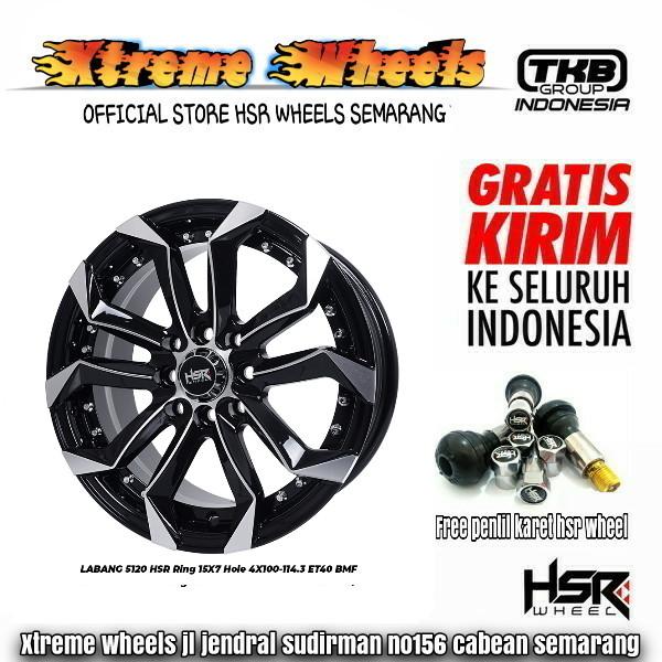 velg mobil brio yaris mobilio ring 15 velg racing hsr labang ring 15