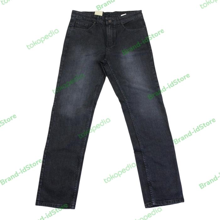 camel active celana panjang denim pria original (301-218N2549B) hitam
