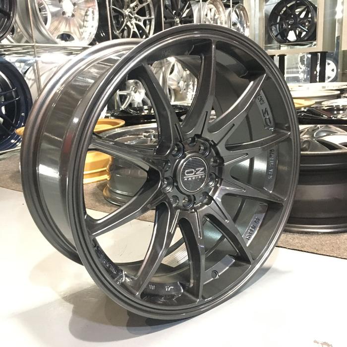 Velg racing Rep. OZ Gunmetal ring 17 inch H5 Mobil Toyota Innova