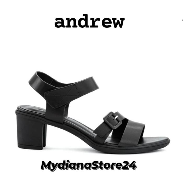 Andrew Women's | Sepatu Heels Wanita - Andrew Jileen - Black