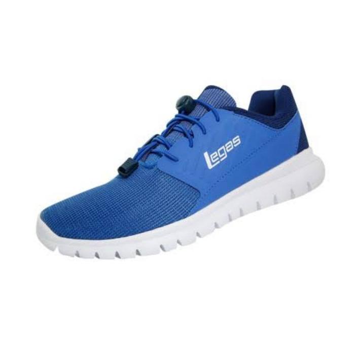 sepatu league legas pria freedom biru running shoes original asli