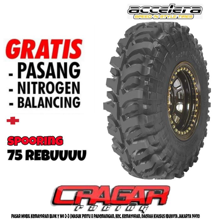 ban badak extreme 35 12,5 Ring 15 ACCELERA BADAK X-TREME