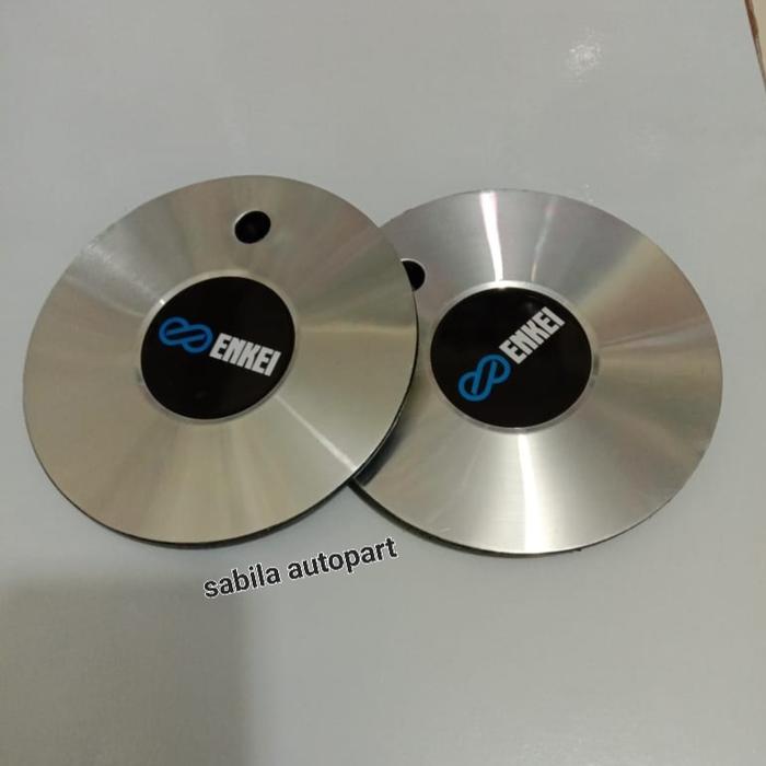 tutup dop roda velg racing motif ENKEI 15cm