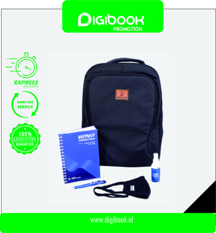 Paket Seminar kit / Souvenir seminar kit New Normal Backpack Laptop