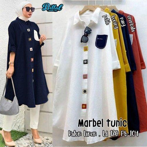 Atasan/Tunik Muslim Wanita MARBEL TUNIK