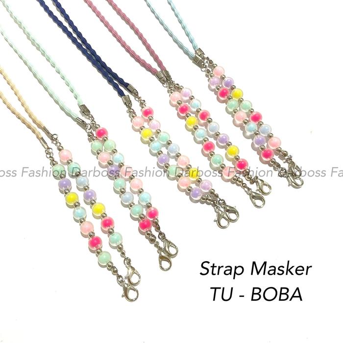 Stap Masker Hijab 2in1 / Tali Masker / kalung masker import