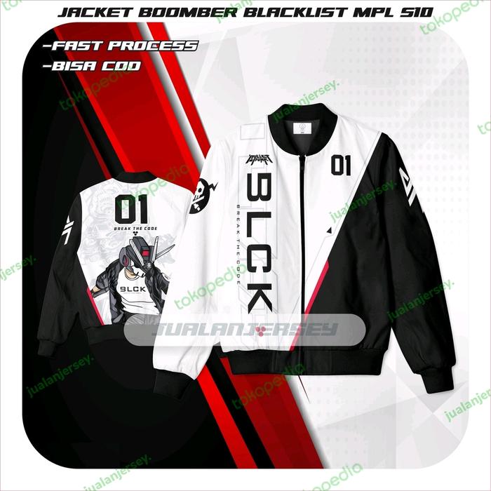 JAKET MOBILE LEGENDS BLACKLIST MPL