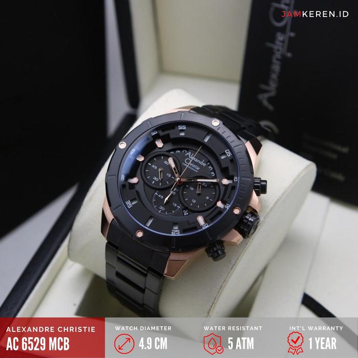 Jam Tangan Pria Alexandre Christie 6529 AC 6529 AC6529 MC Original