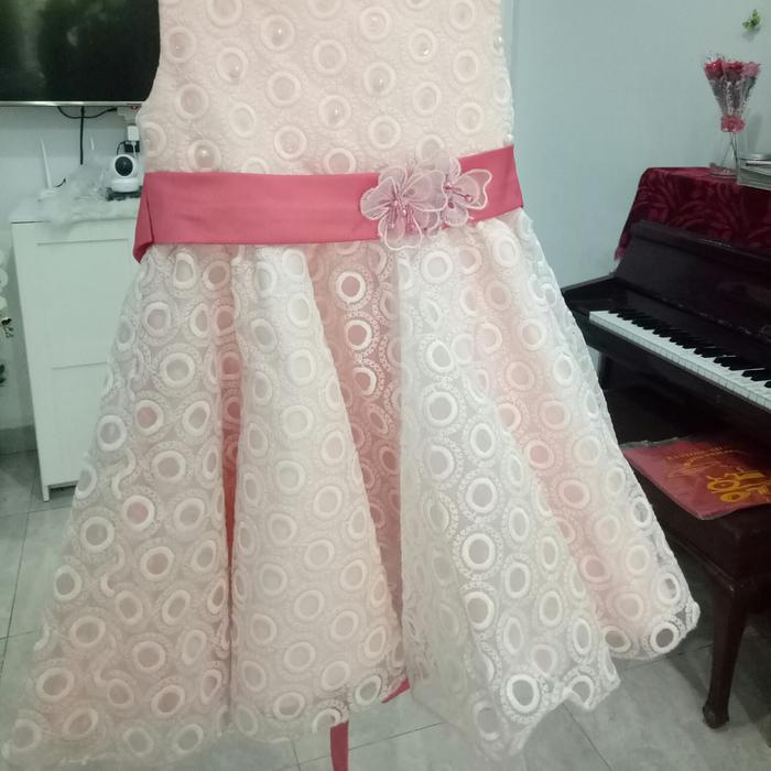 dress pesta anak perempuan / preloved dress pesta anak / preloved