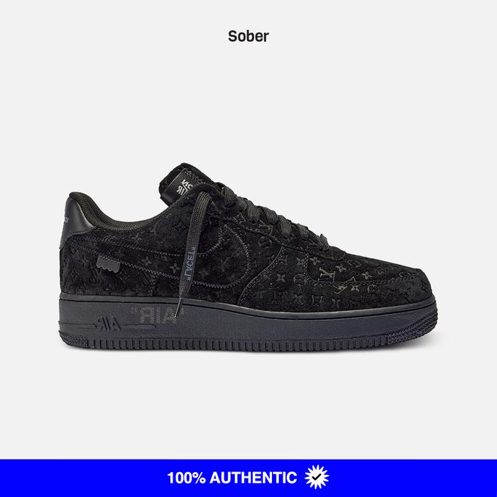 Louis Vuitton Nike Air Force 1 Low by Virgil Abloh Black