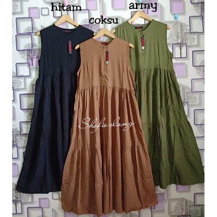 Gamis inner susun yukensi/overall rayon by jevanni