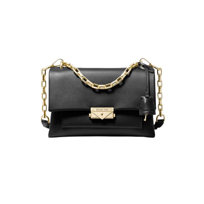Tas Wanita Branded MK Cece Medium Shoulder Bag - Black