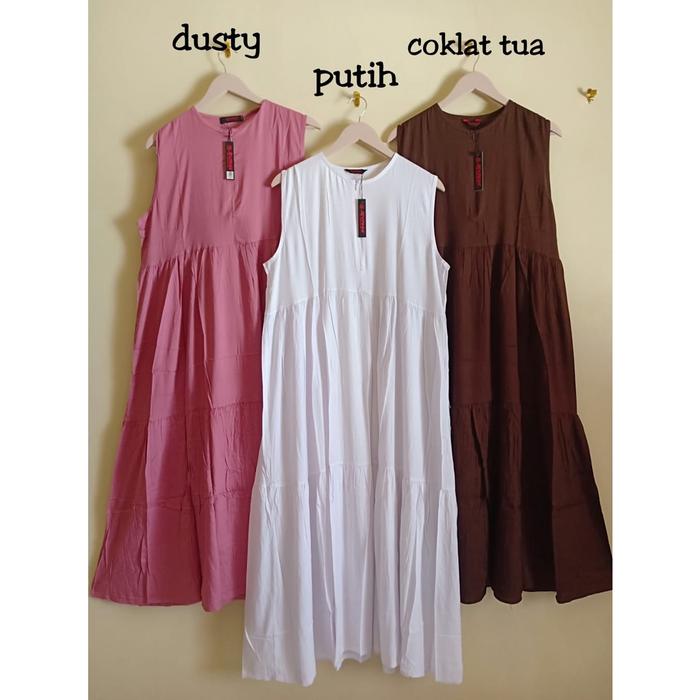Gamis inner susun yukensi/overall rayon by jevanni